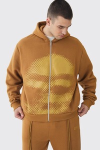 ชุดวอร์มเล่นกีฬาสำหรับผู้ชายพิมพ์ลายดิจิตอลคุณภาพสูงเสื้อกันลมผ้าฟลีซสำหรับฤดูหนาวปรับขนาดได้ - Product Image 6