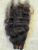 Nouvel Arrivage Extensions de Cheveux Humains Vierges Bruts Remy Indiens Non Traités Double Trame Grade 12A d'un Seul Donneur Résistantes à la Chute Vente en Gros