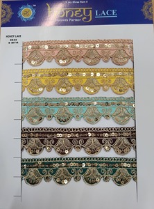 Tela de encaje bordado de alta calidad para prendas y vestidos Tela de encaje bordado de estilo francés para ropa de noche - Product Image 2