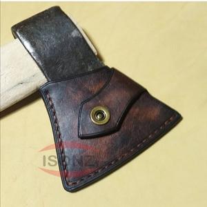 Support personnalisable d'OEM/ODM de cas de couverture de gaine de cuir de hache brune - Product Image 5