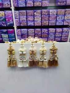 2025 precio bajo nuevos pendientes de borla para mujer pavé pendientes colgantes de cristal pendiente bohemio - Product Image 3