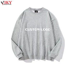 Viky Industries – sweat-shirt à col rond pour homme, vêtement confortable et décontracté, nouveau Design, Logo personnalisé, vente en gros - Product Image 3