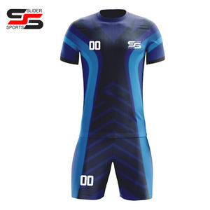 Uniformes de Fútbol de Alta Calidad, Secado Rápido, Impresión Digital, 100% Poliéster, Manga Corta, con Logotipo Personalizado - Product Image 5