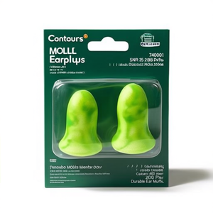 Protectores Auditivos Contours 740001 MOLDEX SNR 35 DB, 200 Pares por Caja, Duraderos - Product Image 3