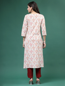 Robe décontractée pour femme, blanche unie, col en V, manches longues, silhouette trapèze, en coton, pour l'été, lavable en machine, service OEM - Product Image 2