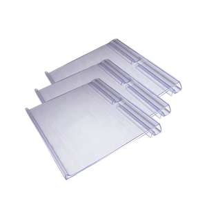 Viet Moi HS00010016 Exhibidor de Supermercado, Clip de Precio de PVC, Soporte de Etiquetas para Estantes de Alambre, Tira de Datos de Plástico - Product Image 6