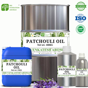 100% Huile essentielle de patchouli biologique pure et naturelle Pogostemon Cablin Leaf Prix de gros distillé à la vapeur d'Indonésie - Product Image 2