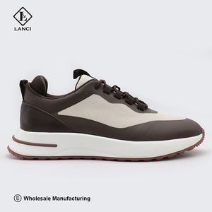 Fabricants de baskets personnalisées LANCI, chaussures de luxe pour hommes, baskets pour hommes, chaussures de style marche, chaussures à enfiler - Product Image 2