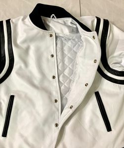 Haute qualité support personnalisé laine cuir Baseball Varsity vestes pour hommes hiver saison automne gros blanc toile Camouflage - Product Image 1