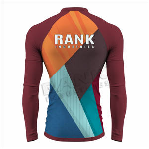 Camiseta de Protección Solar Ligera para Hombre, Servicio OEM, Camiseta de Protección Solar de Moda para Hombre, Camiseta de Protección Solar Ajustada para Hombre - Product Image 2