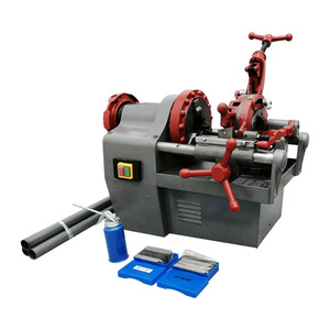 1/2"-2" Semi-Automatic <b>Pipe</b> Threading <b>Cutter</b> Machine Upstanding 220V/380V Motor Core Components Alloy 0.75KW 100kg US Origin - Product Image 1