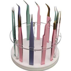 Support de Rangement pour Pinces en Plastique Transparent et Acrylique avec Design Durable Accès Facile et Affichage Soigné pour Salons et Studios - Product Image 5