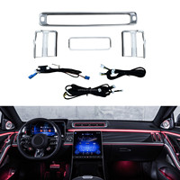 Vente en gros d'usine - Éclairage d'ambiance LED W223 pour Mercedes Benz Classe S W223 - Sortie d'air lumineuse - 64 couleurs - Lampe d'ambiance