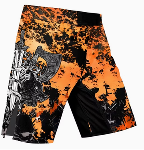Unisex Mixed Martial Arts BJJ <b>Grappling</b> <b>Shorts</b> Digital Print Breathable Quick Dry Adult Martial Arts Training <b>Shorts</b> - Product Image 1