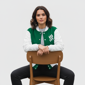 แจ็คเก็ตสตรียูทิลิตี้ทีมอเมริกันฟุตบอลทำจากผ้าขนสัตว์ลายตารางสำหรับฤดูใบไม้ร่วงขายส่ง - Product Image 6