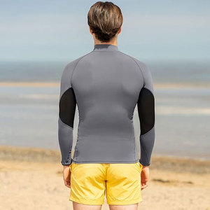 เสื้อแรชการ์ดคุณภาพสูง UPF 50+ ระบายอากาศได้ดี เป็นมิตรกับสิ่งแวดล้อม แห้งเร็ว สำหรับเล่นน้ำทะเล ว่ายน้ำ และดำน้ำ รุ่นใหม่ล่าสุด ปี 2026 - Product Image 2