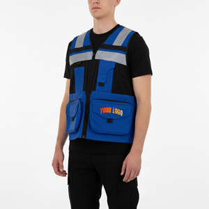 Chaleco de Seguridad de Algodón Transpirable, Impermeable y Reflectante de Alta Visibilidad para Escenarios de Trabajo de Construcción e Industrial - Product Image 4