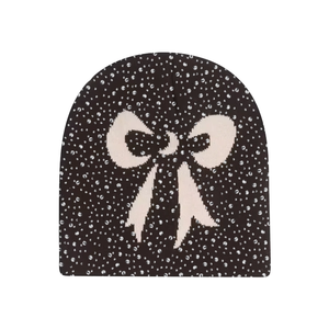 Gorro de Invierno de Punto con Pedrería y Logotipo Personalizado de Alta Calidad, Gorro de Calavera Cálido para Hombre y Mujer - Product Image 2