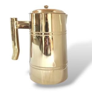 Pichet en laiton de Style Royal nautique 2000ml or Antique métal boisson vaisselle modèle en laiton poli pour servir pour la maison - Product Image 6