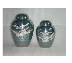 Nuevas urnas de aluminio sólido de lujo, hogar elegante con acabado único para urnas funerarias, suministros de urnas de metal en precio al por mayor - Product Image 1