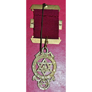 Royal Arch Chapter 1st Principal's Masonic Breast Jewel Pz Mez de alta calidad Hecho a medida Regalia Personalizado MRA Chest Tag Jewels - Product Image 2