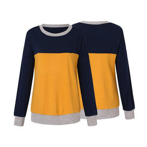 Sudadera de color sólido informal con estilo para mujer con mangas largas personalizable para el invierno a un precio - Product Image 6