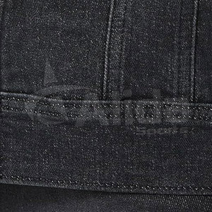 Col rabattu femmes veste en jean grande taille femmes veste en jean utilisation extérieure femmes veste en jean - Product Image 6