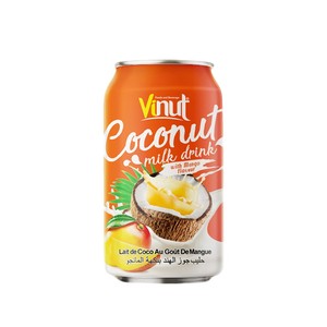 เครื่องดื่ม11.2ฟลอยซ์24กระป๋องรสมะม่วงกะทิ330มล. ฉลากส่วนตัวได้สารอาหารที่อุดมไปด้วย - Product Image 1