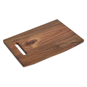 Planche de service à découper en bois d'acacia de luxe poignée découpée forme rectangulaire écologique pour les viandes de charcuterie utilisation en cuisine et cadeaux - Product Image 1