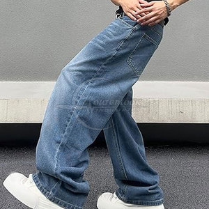 New Pocket Straight Casual Wide Leg Pants Youth Fashion Casual Wear For Men Outdoor Use Men Clothing - Product Image 4