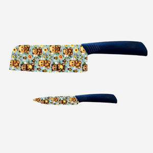 Couteau de chef en céramique haut de gamme à vente chaude, 9 ensembles, manche en plastique de haute qualité, cuisine, pour cadeaux de Noël, prix d'usine, livraison directe - Product Image 1