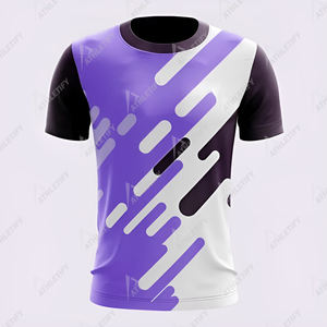Camiseta de fútbol personalizable para hombre con logotipo y números de equipo, perfecta para sesiones de fútbol y práctica - Product Image 3