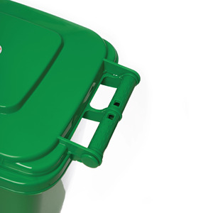 5341 30L 40L PP bánh chất thải <span class=keywords><strong>bin</strong></span> với nắp Heavy Duty nhựa di động thùng rác có thể cho ngoài trời và công cộng sử dụng - Product Image 5