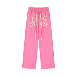 Nouveauté 2025 Pantalon de survêtement pour homme de qualité supérieure Impression et broderie personnalisées Jogger en molleton Vente en gros de pantalon - Product Image 3