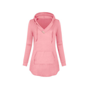 Hoodies Femmes Streetwear Haute Qualité Surdimensionné Drop Shoulder Hoodies Femmes Sweat - Product Image 1