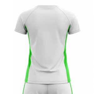 Uniforme de Voleibol Blanco al por Mayor, Camiseta y Pantalones Cortos, Diseño Personalizado, Impresión Digital por Sublimación, Uniforme Masculino - Product Image 5