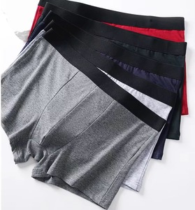 2025 all'ingrosso boxer di cotone da <span class=keywords><strong>uomo</strong></span> intimo Shorts stampati <span class=keywords><strong>slip</strong></span> sportivi <span class=keywords><strong>fantasia</strong></span> Plus Size XL mutandine traspiranti con Logo - Product Image 2