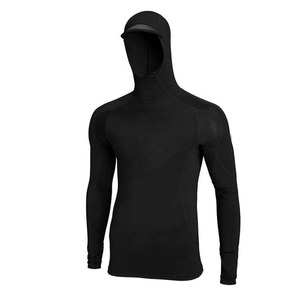 Customized Digital Heat-Transfer <b>Printed</b> Polyester/Nylon Long Sleeve <b>Surfing</b> Rash Guard for Men with Custom Logo - Product Image 3