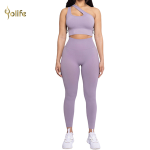 Yolife <span class=keywords><strong>reggiseno</strong></span> imbottito per allenamento ad alto impatto ejercicio sexy donna allenamento crop top sport Push Up Fitness palestra <span class=keywords><strong>reggiseno</strong></span> sportivo monospalla - Product Image 5