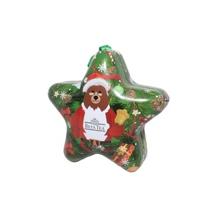 Food Grade Tinplate Biscuit Tin <b>Box</b> with Pentagram Star Design for Candy Chocolate Cookie <b>Christmas</b> Gifts-Customized Logo - Product Image 6