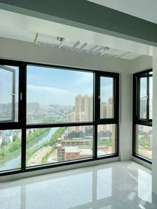 Kunden spezifisches Aluminium flügel fenster mit doppelt verglastem Glas, energie effizient, OEM, Fabrik preis, Vietnam Hersteller - Product Image 2