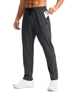 Pantalon de haute qualité avec impression personnalisée du logo pour hommes Dessin en tricot Jogger à taille élastique avec poche Jogger en polaire Pantalon de survêtement pour hommes - Product Image 1