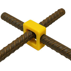 Fixateur de positionnement pour grille de treillis en plastique rigide - Product Image 1