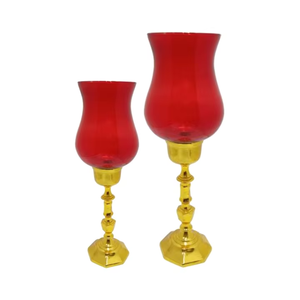 Candélabre à bas prix exportateur de produits de haute qualité 5 lumières support de bougie en aluminium pièce maîtresse personnaliser la couleur par MHQ - Product Image 5