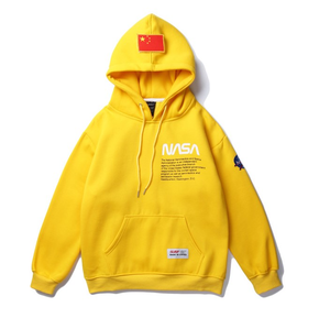 ชุดกีฬามีฮู้ดแบบสวมหัวสีทึบใหม่เสื้อมีฮู้ดผ้าฟลีซแฟชั่นสำหรับผู้ชาย - Product Image 1