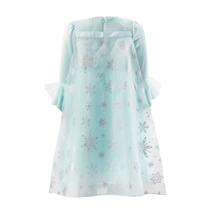 Fornitura all'Ingrosso di Abiti con Paillettes a Forma di Fiocco di Neve, Costume <span class=keywords><strong>da</strong></span> Principessa di <span class=keywords><strong>Frozen</strong></span> con Certificazione BSCI - Product Image 6