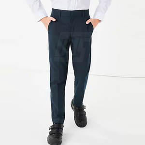 Uniforme scolaire formel pour garçons avec chemise à manches longues et pantalon en uniforme scolaire en tissu doux durable - Product Image 4