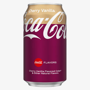 Premium para Coca Cola CHERRY VANILLA Paletas de 355ml Soda empaquetada a granel con ingrediente principal Carbonato - Product Image 1