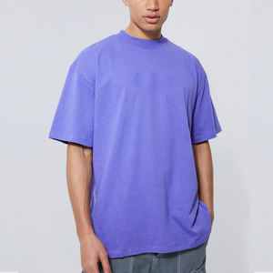 เสื้อยืดโอเวอร์ไซส์วินเทจทรงหลวมสำหรับผู้ชาย, เสื้อยืดทรงหลวมทรงหลวมคอตตอนทรงหลวม - Product Image 3