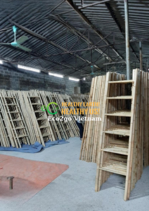 Good Price and Reusable Bamboo <b>Ladder</b> <b>Shelf</b>/ Bamboo <b>Ladder</b> for Sale by Eco2go Vietnam - Product Image 4